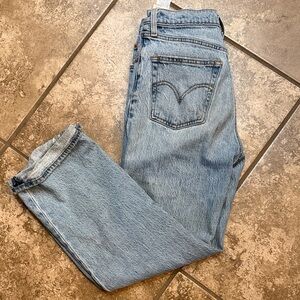 Signature by Levi Strauss Light Blue Straight Leg Jeans